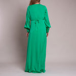 SILK95FIVE Palm Beach Club Dress in Colony Green