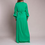 SILK95FIVE Palm Beach Club Dress in Colony Green