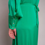 SILK95FIVE Palm Beach Club Dress in Colony Green