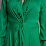 SILK95FIVE Palm Beach Club Dress in Colony Green