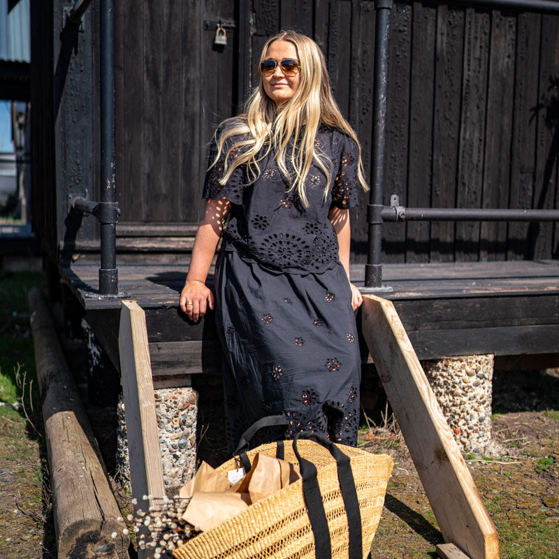 BELLEROSE Dorine Skirt in Black Beauty