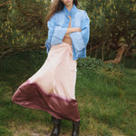 RABENS SALONER Donela Denim Jacket in Light/Denim