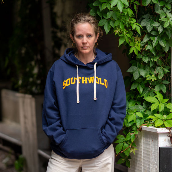 BOATHOUSE Southwold Hoodie in Navy