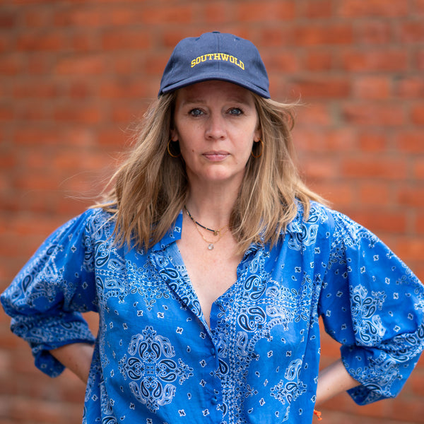 BOATHOUSE Southwold Cap in Navy