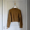 CASH CA Cable Cropped High Neck Sweater in Olive