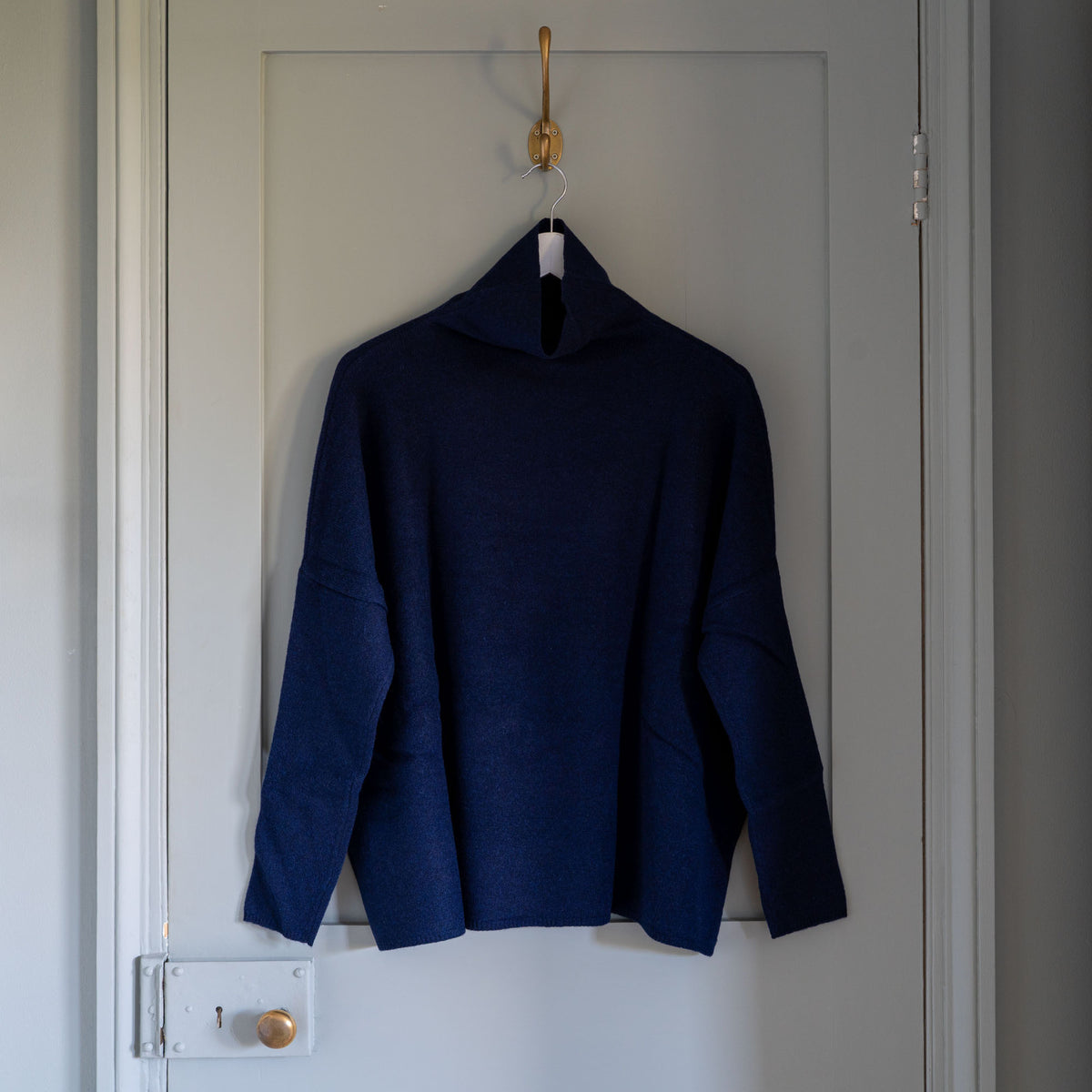 CASH CA Oversized Soft Sweater in Navy