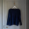 CASH CA Oversized Soft Crew Neck in Navy