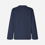 BAUM UND PFERDGARTEN Jeevona Longsleeve Tee in Baritone/Blue