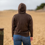 COLLEN & CLARE Yang Yak Hoodie in Chocolate
