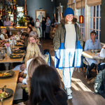 MARFA STANCE Parachute Parka in Midnight/Olive/Cobalt