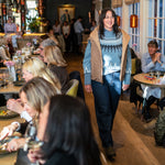 BEAUMONT ORGANIC Hawthorne Recycled Wool Knitted Jumper in Sky Blue Marl