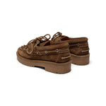 PAVEMENT Alvina Fringle Suede Shoes in Brown