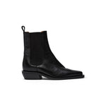 PAVEMENT PAAlmira Buffalo Leather Boots in Black