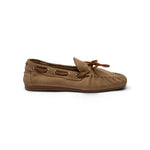 PAVEMENT Mona Suede Loafers in Taupe