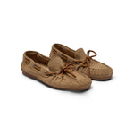 PAVEMENT Mona Suede Loafers in Taupe