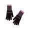 QUINTON & CHADWICK Good Life Angora Gloves in Brown/Lilac