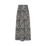 DEA KUDIBAL CelinaDEA Silk Skirt with Belt Loops in Dentelle Midnight