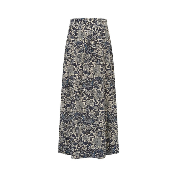 DEA KUDIBAL CelinaDEA Silk Skirt with Belt Loops in Dentelle Midnight
