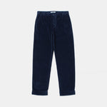 EDMMOND STUDIOS Jorge Cotton Cord Pant in Plain Navy