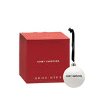 ANNA + NINA Merry Hangover Ornament in White