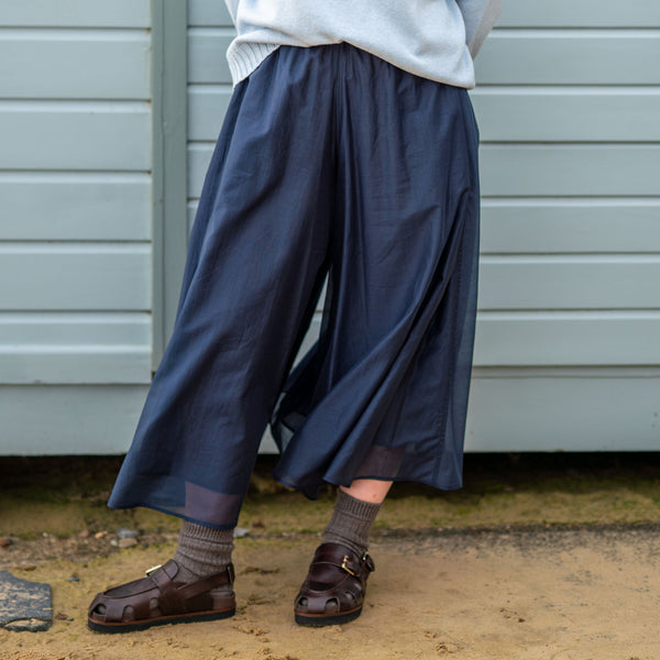 MEI MEIJ Very Wide Trousers in Night Sky