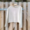 COLLEN & CLARE Pea Linen Cropped Jumper in Pebble