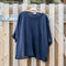 COLLEN & CLARE Toby Linen 3/4 Sleeve Jumper in Navy