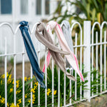 COLLEN & CLARE Bontie Scarf in Silver Marl/Cloud Blue