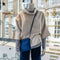 COLLEN & CLARE Linen High Collar Top in Undyed