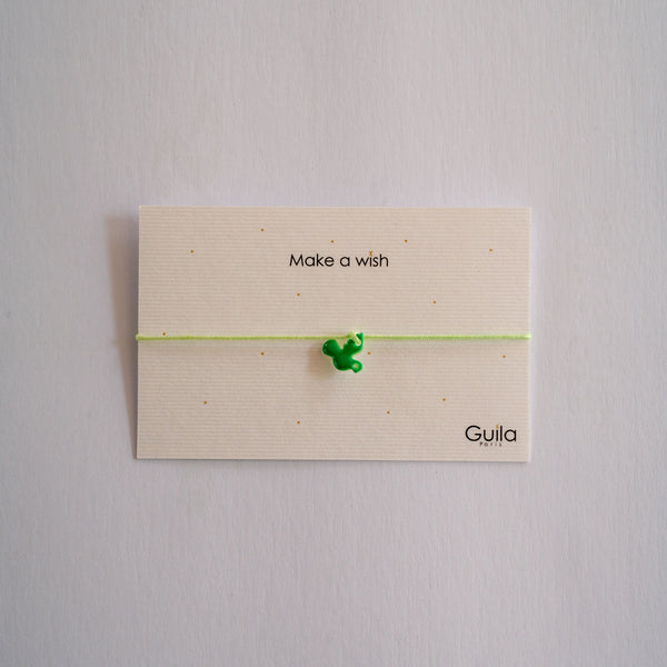 GUILA PARIS Dove Bracelet in Sequinned Water Green