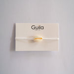 GUILA PARIS Shell Bracelet in Sequinned White