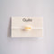 GUILA PARIS Shell Bracelet in Sequinned White