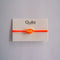 GUILA PARIS Shell Bracelet in Orange