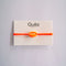 GUILA PARIS Shell Bracelet in Orange