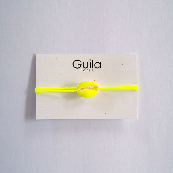 GUILA PARIS Shell Bracelet in Yellow