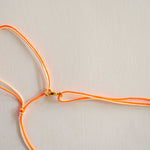 GUILA PARIS Cord Shell Necklace in Nude