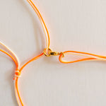 GUILA PARIS Cord Shell Necklace in Nude