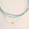 GUILA PARIS Rainbow Necklace in Blue