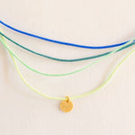 GUILA PARIS Rainbow Necklace in Blue