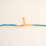 GUILA PARIS Rainbow Necklace in Blue