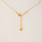 GUILA PARIS Big Indian Necklace in Sequinned Water Green