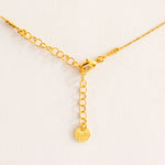 GUILA PARIS Dove Necklace in Sequinned White