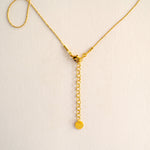 GUILA PARIS Big Indian Necklace in Orange