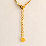 GUILA PARIS Big Indian Necklace in Orange