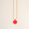 GUILA PARIS Big Indian Necklace in Hot Pink