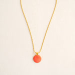 GUILA PARIS Small Indian Necklace in Hot Pink