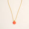 GUILA PARIS Small Indian Necklace in Hot Pink