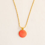 GUILA PARIS Small Indian Necklace in Hot Pink