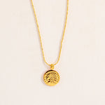 GUILA PARIS Small Indian Necklace in Hot Pink
