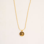 GUILA PARIS Small Indian Necklace in Orange